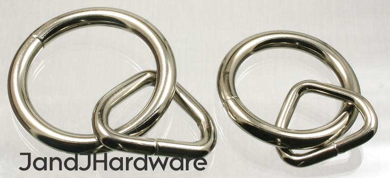 An image of a Loop and D ring for leather craft