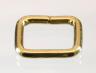 Belt keeper brass plated